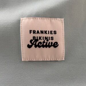 Frankie's Bikinis Light Blue High-Waisted Shorts